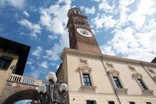 Lamberti tower in Verona — Stock Photo, Image