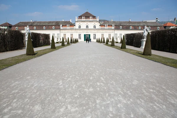 Visa från övre belvedere palace — Stockfoto