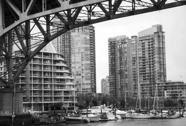 Vancouver frente al agua — Foto de Stock