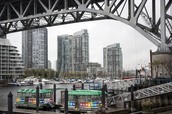 Vancouver vatten front — Stockfoto