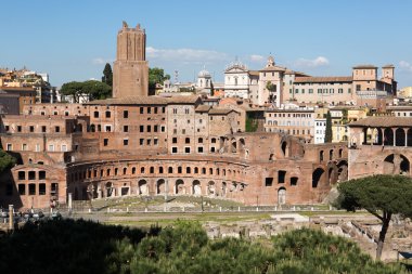 Roma 'nın panoramik manzarası