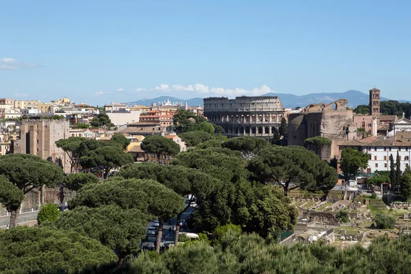 Панорамний вид на Рим — стокове фото