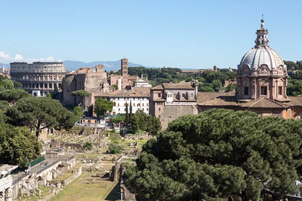 Vue panoramique de Rome — Photo