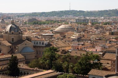 Roma 'nın panoramik manzarası