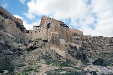 Marsaba monastery clipart