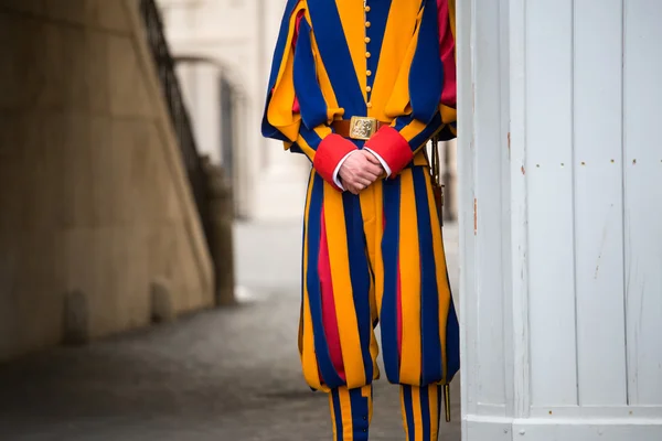 Guardia Svizzera in Vaticano — Foto Stock