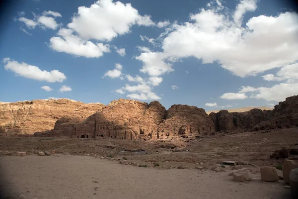 Petra landschap — Stockfoto