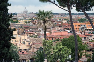 Roma 'nın panoramik manzarası