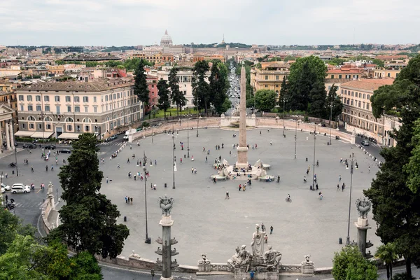 Roma 'nın panoramik manzarası — Stok fotoğraf