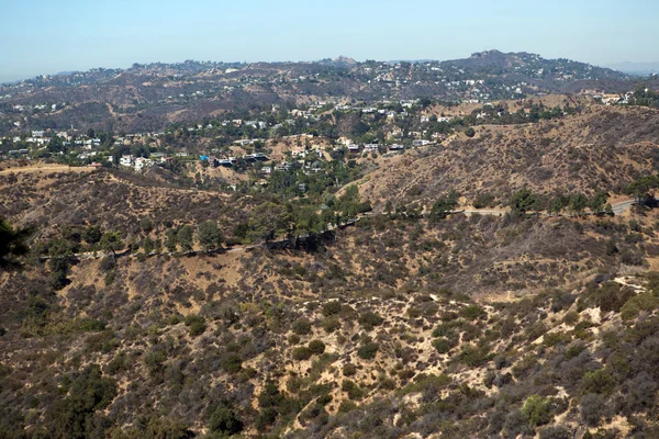 Los Angeles hills — Stock Photo, Image