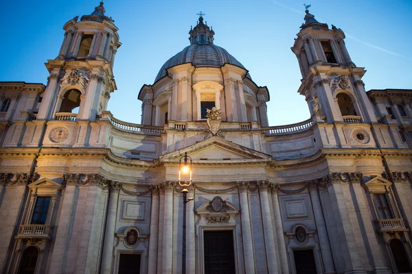 Church at Piazza Navona — Stock Photo, Image