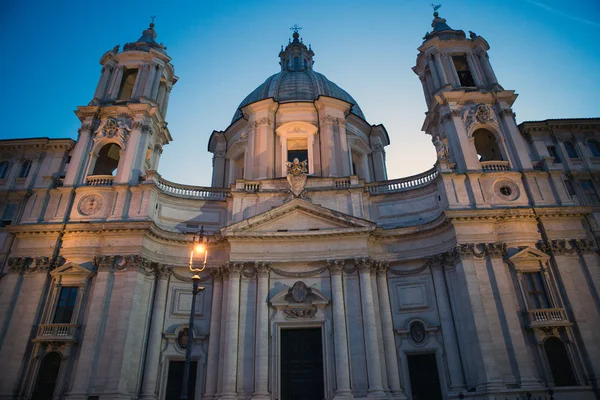 Church at Piazza Navona — Stock Photo, Image