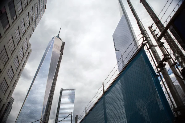 Memoriale al World Trade Center Ground Zero New York — Foto Stock