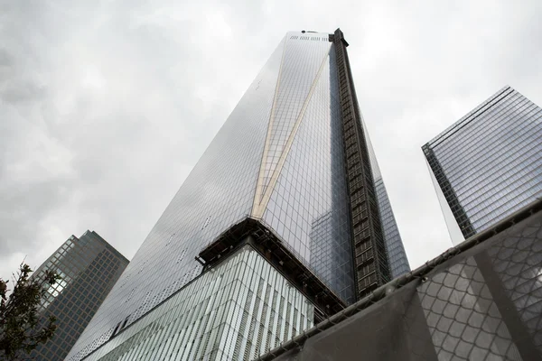 Pomnik na World Trade Center Ground Zero Nowy Jork — Zdjęcie stockowe