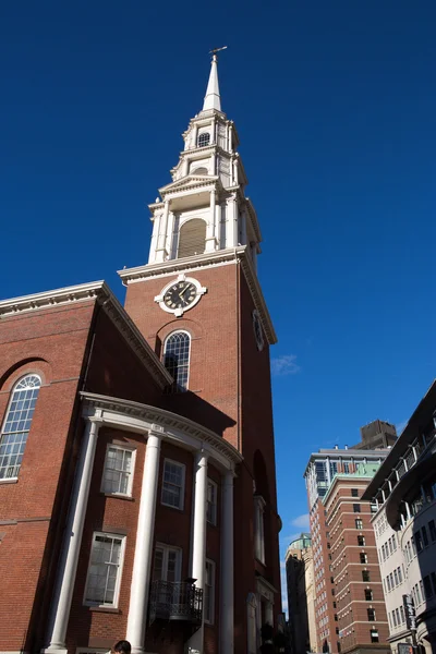 Igreja de Boston — Fotografia de Stock