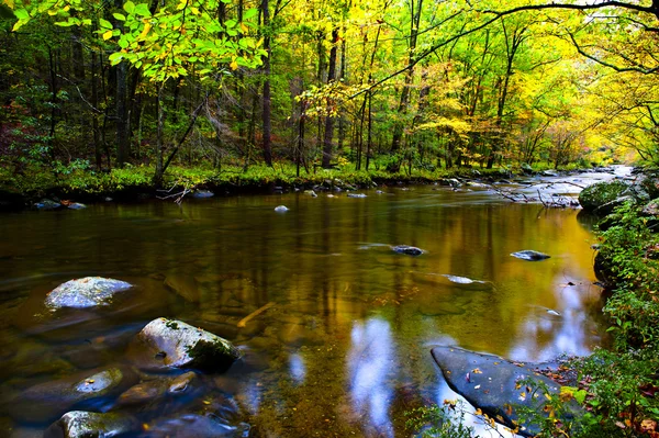 Zakochać się w regionie smoky mountains — Zdjęcie stockowe