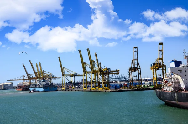 Porto di Barcellona Spagna — Foto Stock