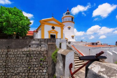 Guia fener, kale ve kilise, macau.