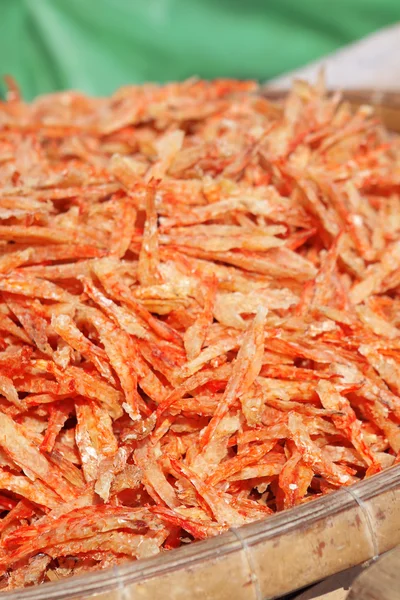 Trockene Meeresfrüchte. tai o Fischmarkt. hong kong. — Stockfoto
