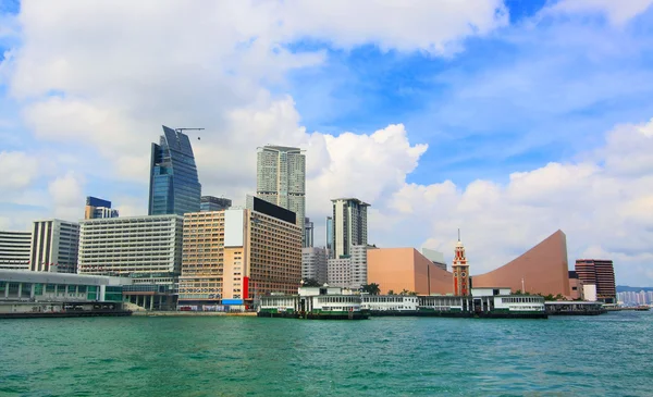 Port w Hongkongu — Zdjęcie stockowe