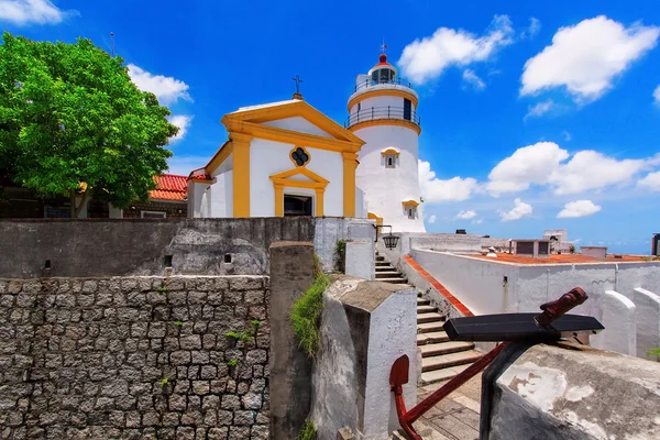 Guia Lighthouse, Fortress and Chapel, Macau. — Stock Photo, Image