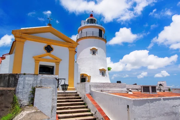 Majáku Guia, pevnost a kaple, Macao. — Stock fotografie