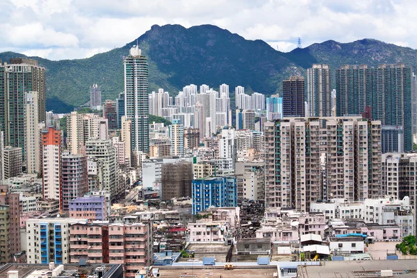 Stadscentrum van Hong kong — Stockfoto
