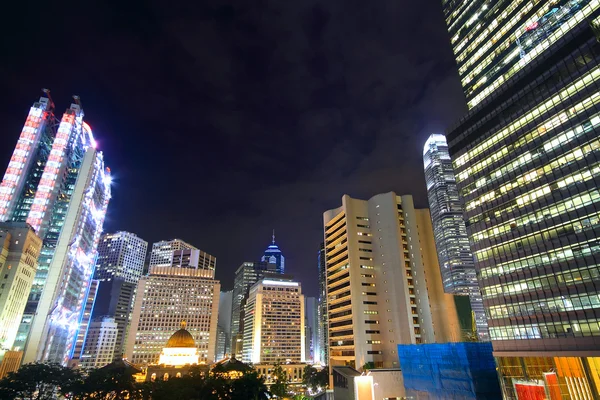 Noche moderna de la ciudad — Foto de Stock