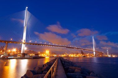 liman depo Konteynerler ve endüstriyel yükleri ile