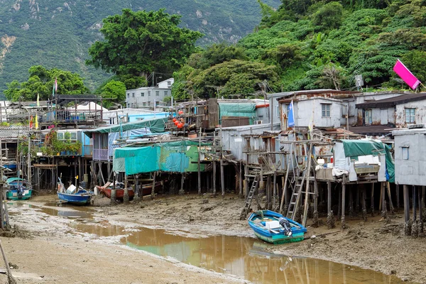 Tai O fiskerby i Hongkong - Stock-foto