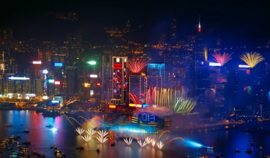 2013 Hong Kong şehir firwork