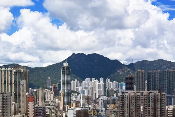 Centrum miasta hong kong — Zdjęcie stockowe