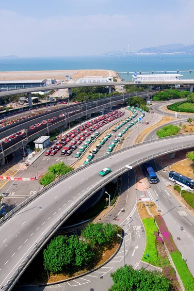 Straßenüberführung. — Stockfoto