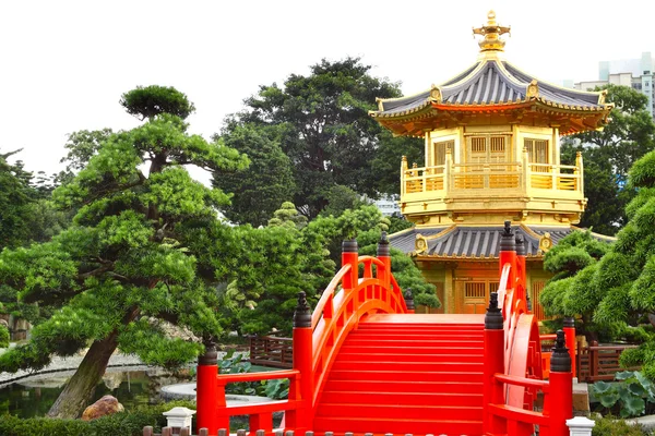 Pavilion of Absolute Perfection in the Nan Lian Garden, Hong Kon — Stock Photo, Image