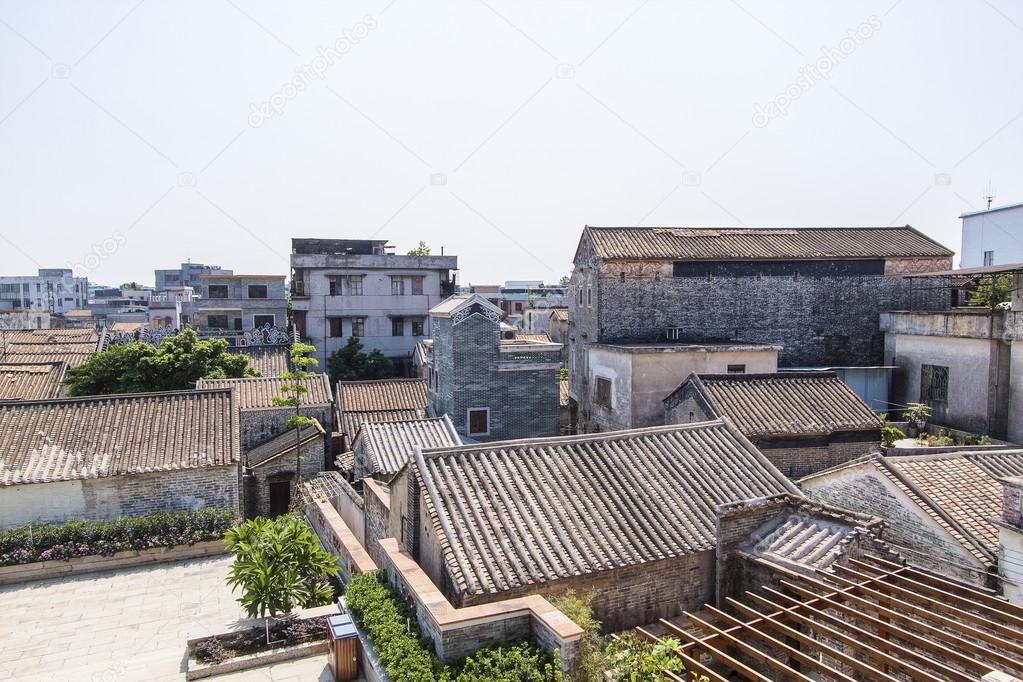 old style village in China