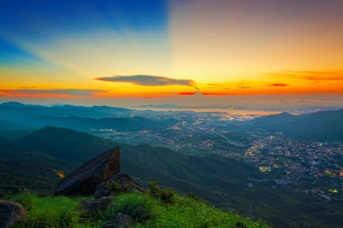 dağ sunrise Hong kong