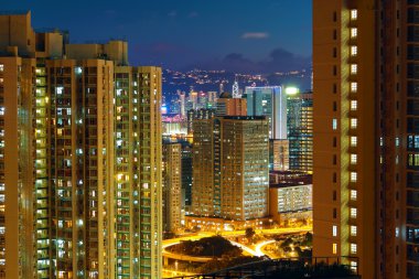 Hong kong modern şehir