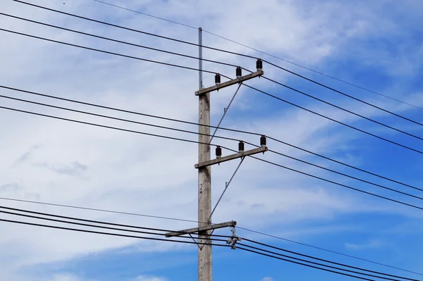 Telegraphenmast — Stockfoto