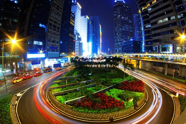 Colorful city night — Stock Photo, Image