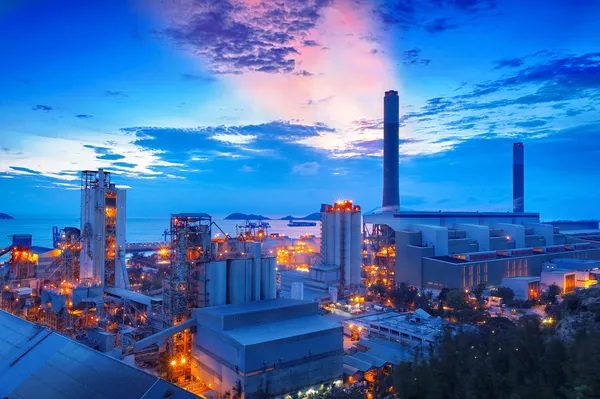 Kömür Santrali ve çimento fabrikası