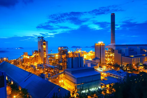 Planta petroquímica — Foto de Stock