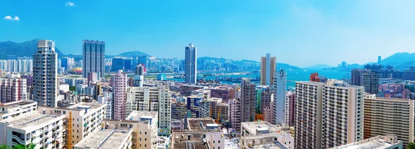 Hong Kong crowded building — Stock Photo, Image