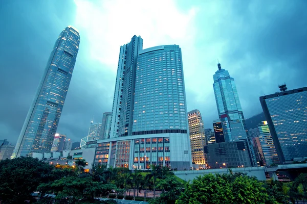 Hong Kong skylines — Stock Photo, Image