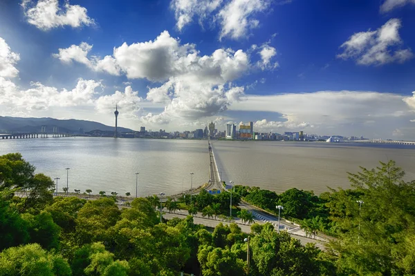 Macau-Stadt am Morgen — Stockfoto