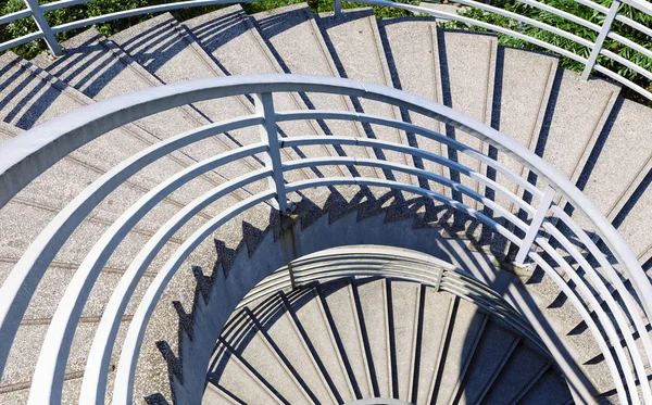 Escalera de caracol exterior — Foto de Stock