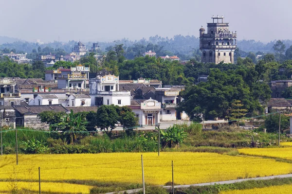 Kaiping Diaolou e Aldeias na China — Fotografia de Stock