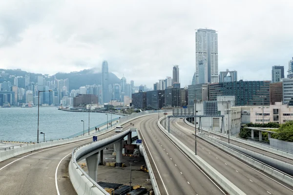 交通在香港住一天 — 图库照片