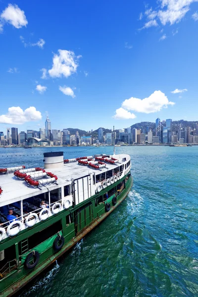 Victoria Harbor i Hongkong — Stockfoto