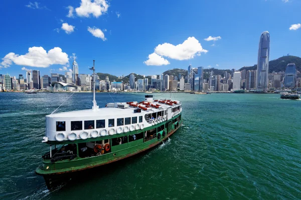 Victoria harbor hong kong — Stock fotografie