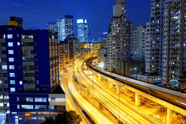 Stedelijke centrum in hong kong — Stockfoto